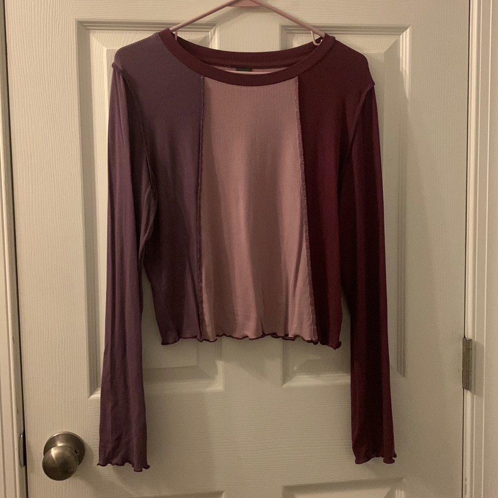 Wild Fable Purple Crop Top